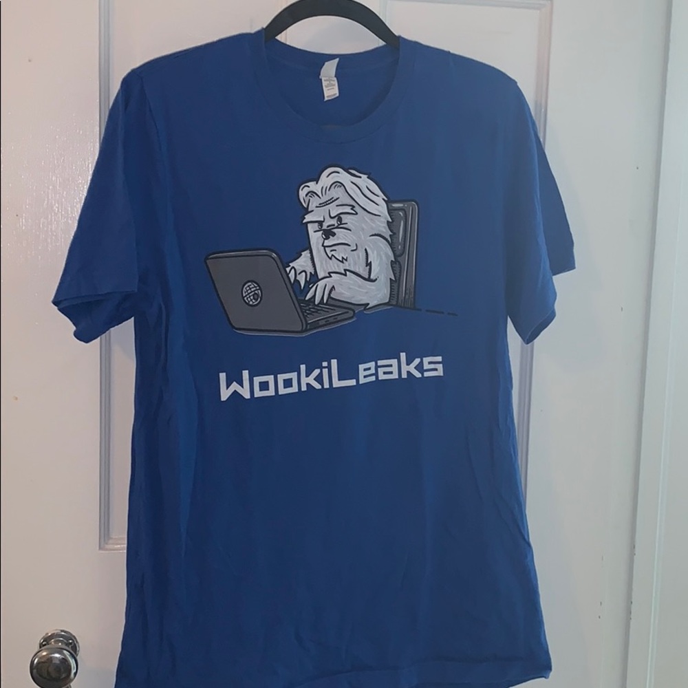 WookiLeaks tshirt - great for any Star Wars lover